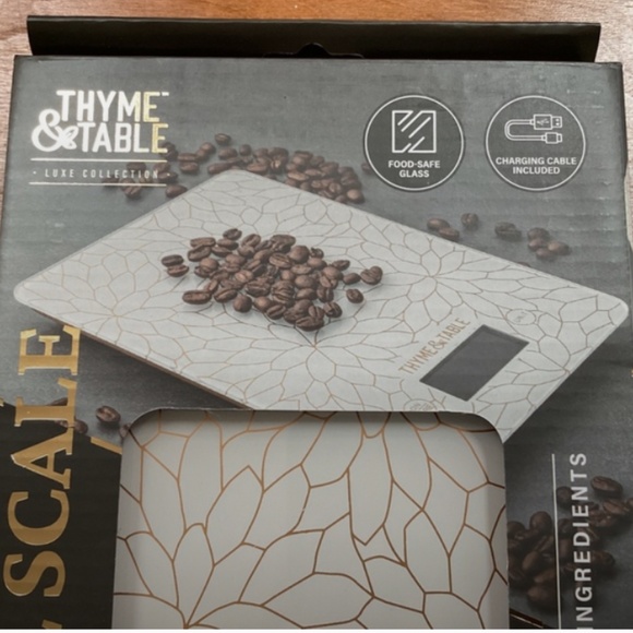 Thyme & Table Luxe Collection Digital Scale New in Box - Picture 6 of 8